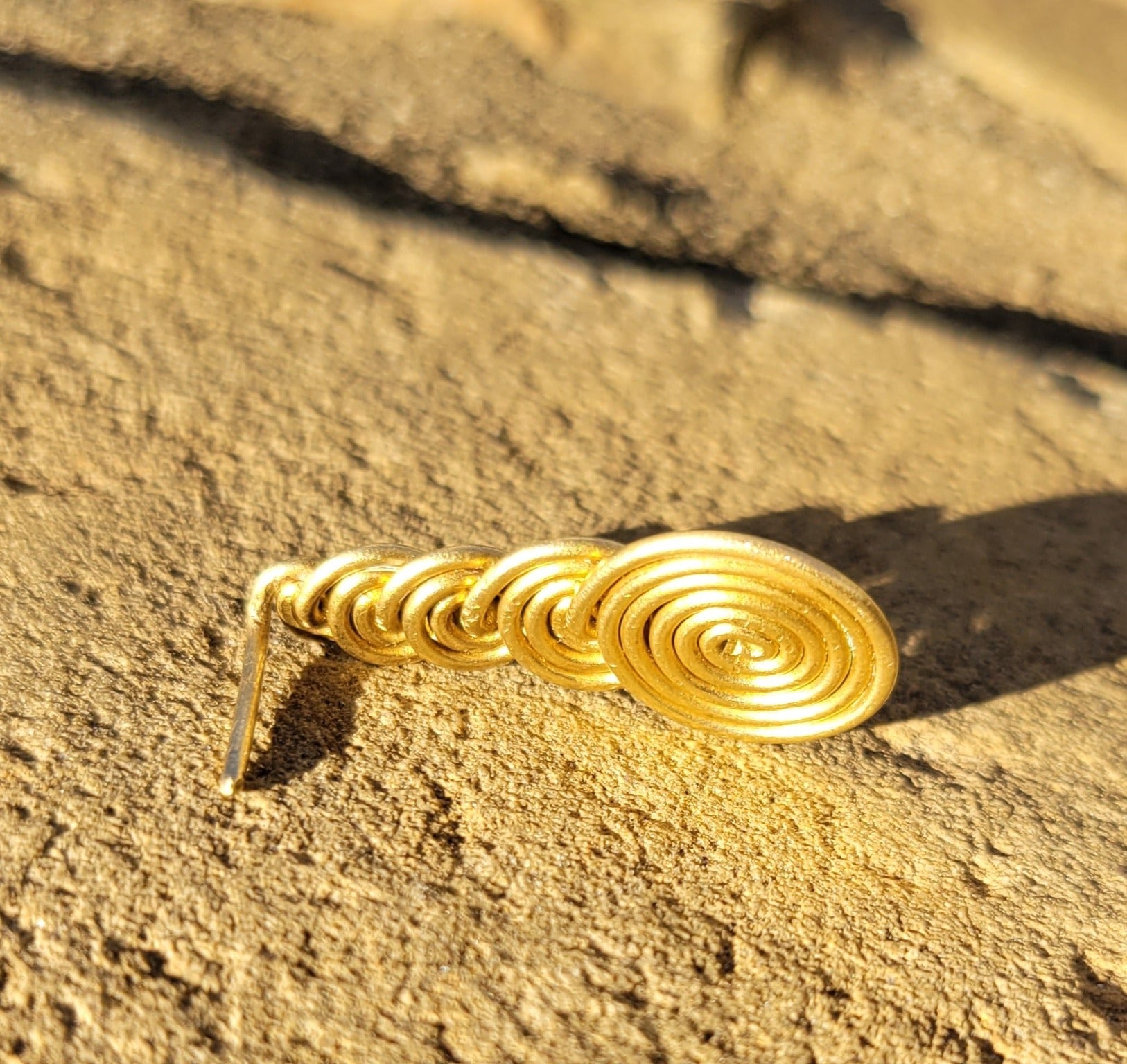 Continuing Spiral Drop Earrings